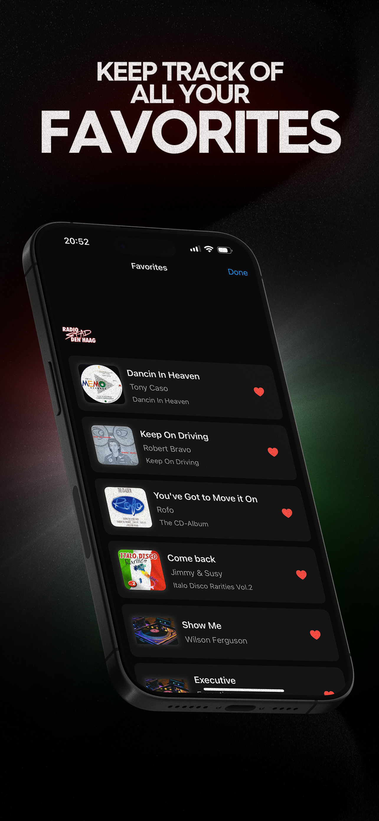 RSDHStreamer Favorites